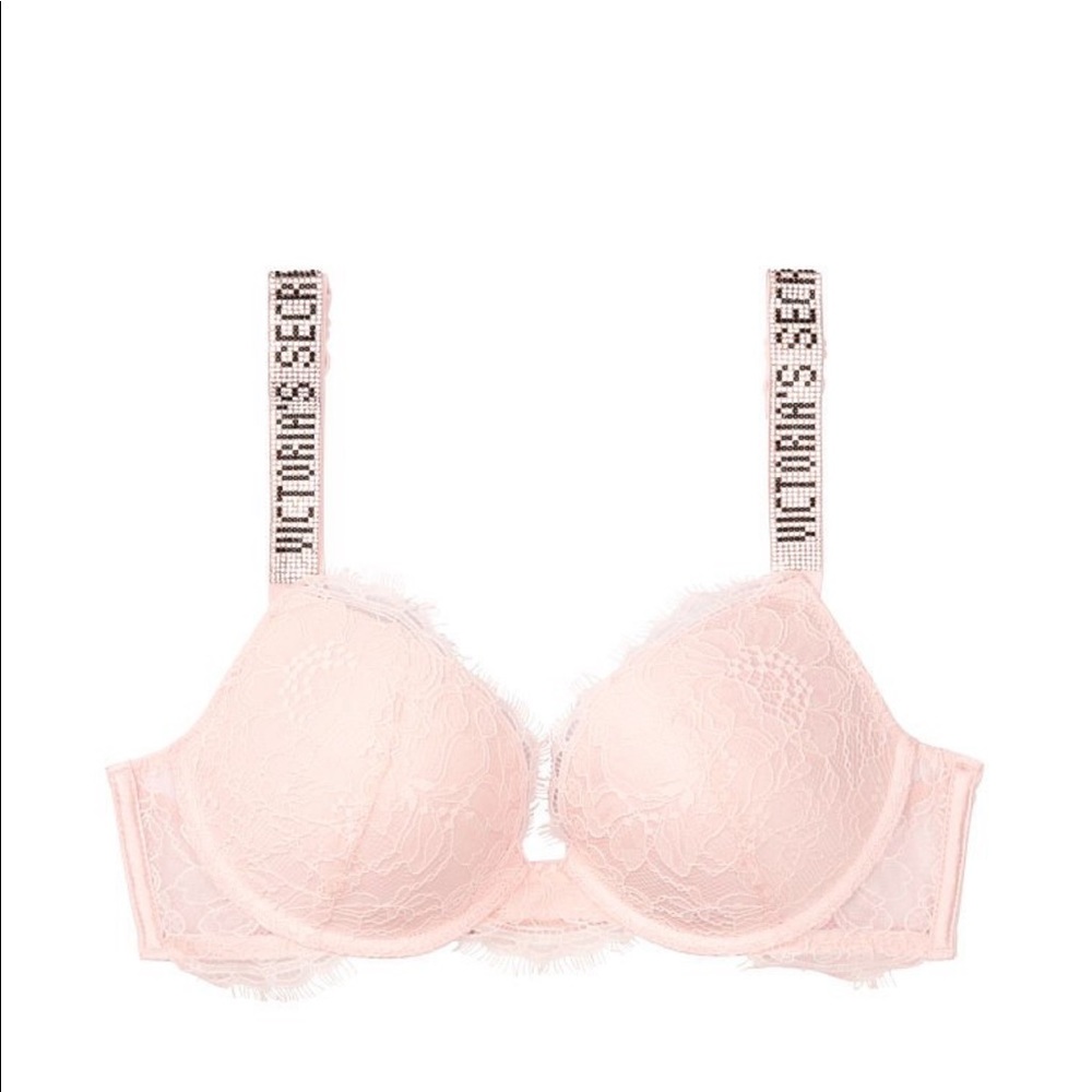 VERY SEXY Victoria’s Secret
Lace Shine Strap Push-Up Bra 38DD